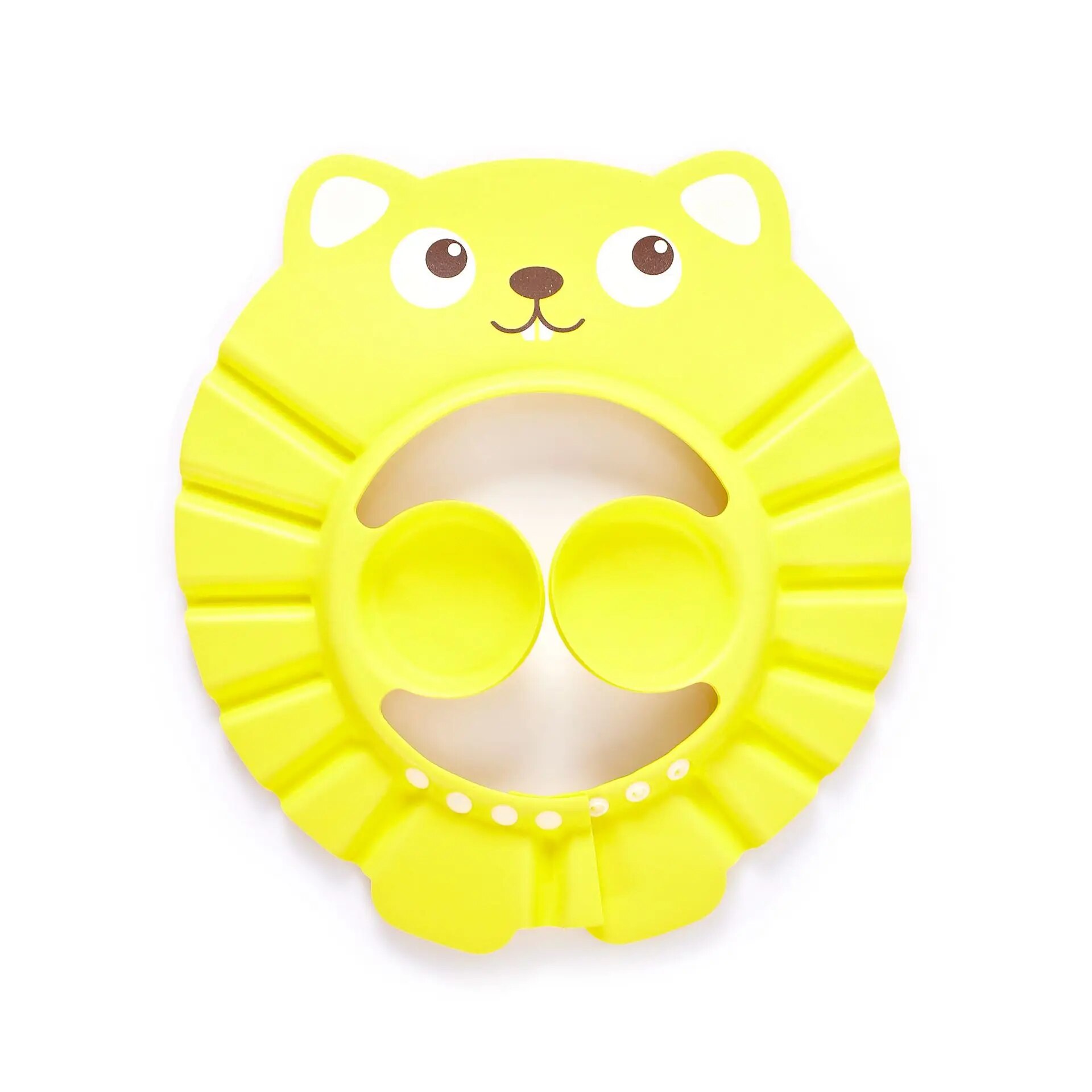Bonnet de lavage de cheveux de bébé à motif de dessin animé, bonnet de douche pour enfants