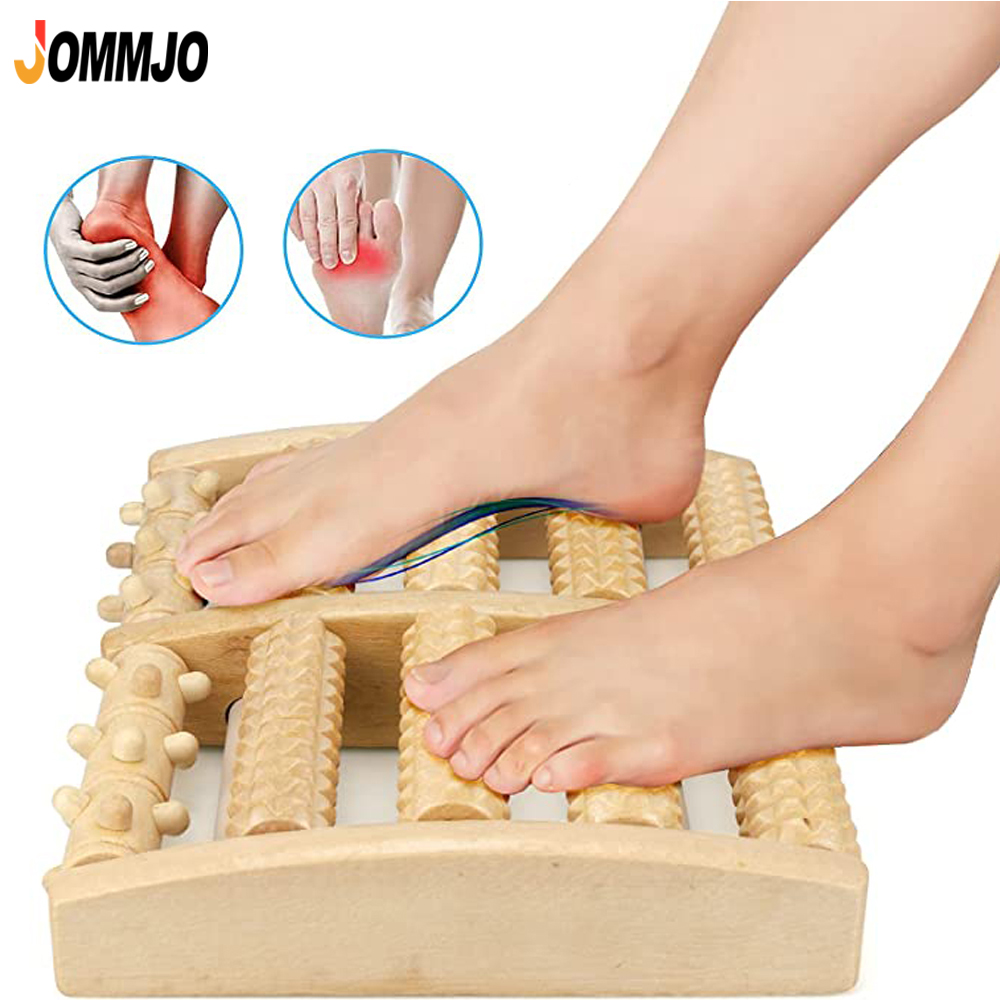 Rodillo para pies para alivio de fascitis plantar, masajeador de pies para neuropatía y aumenta la circulación, espolón de talón y relajación del dolor de arco