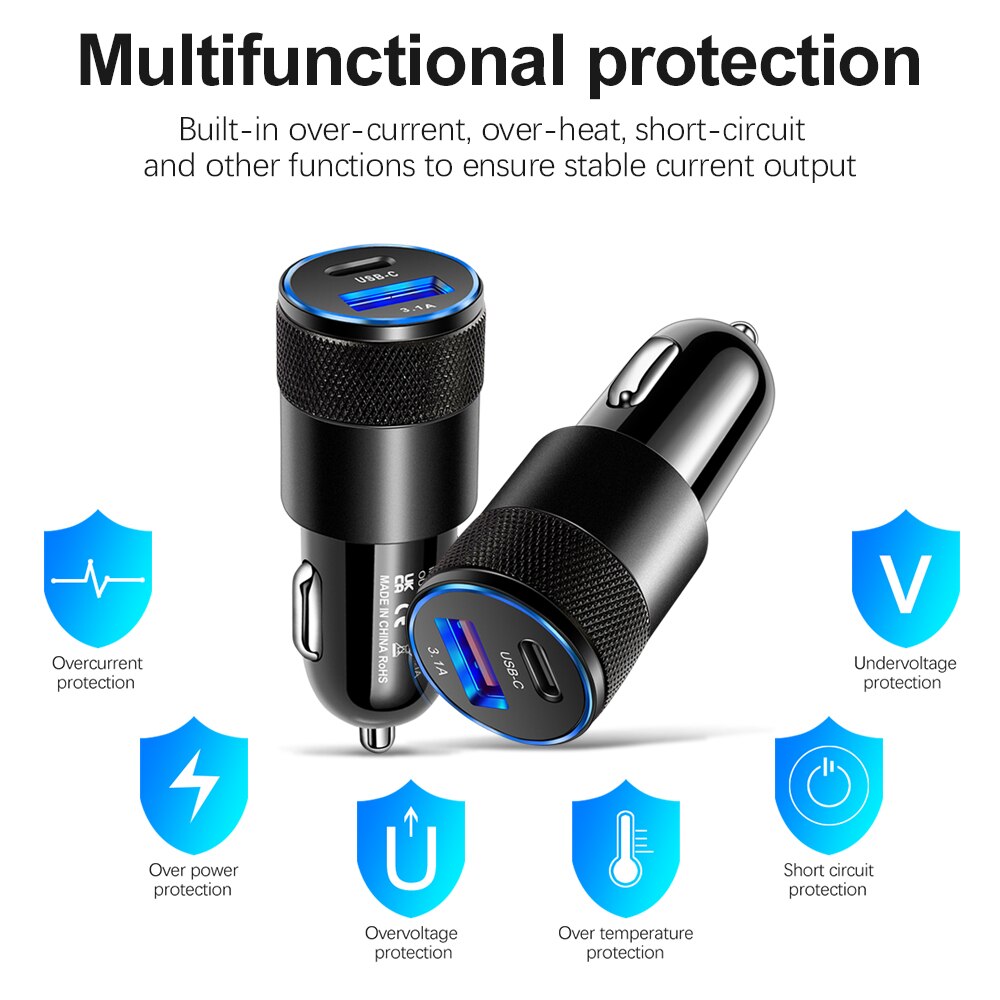 Olaf 68w pdカーチャージャーusbタイプc急速充電カーフォンアダプターiphone用13 12 xiaomi huawei samsung s21急速充電3.0