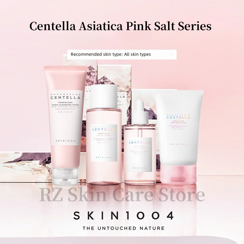 SKIN1004 Centella cuidado de la piel coreano 4 unid/set Madagascar tóner hidratante suero crema blanqueadora lavado de cara aceite de limpieza esencia
