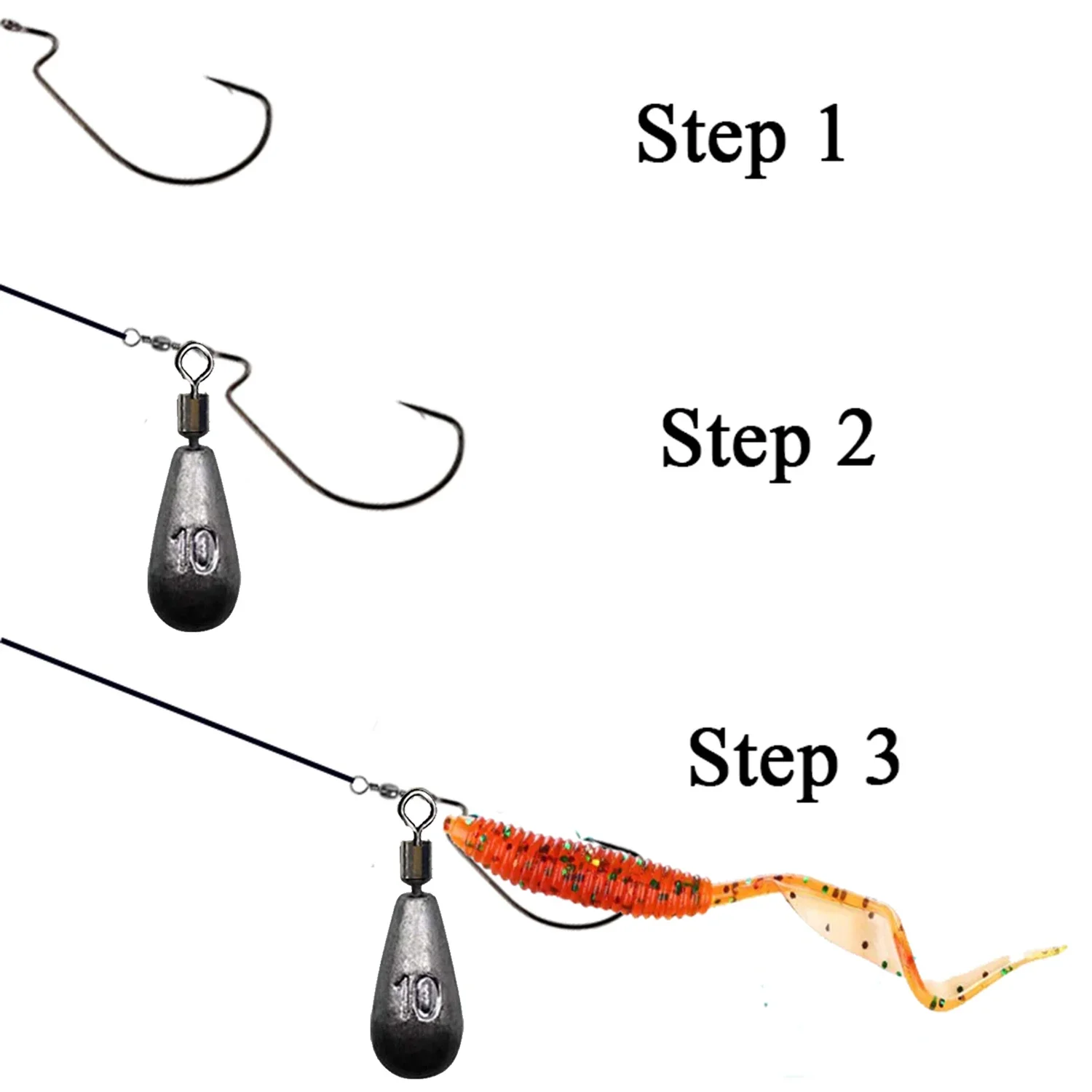 10 stks/partij Vissen Gewicht Sinker 3.5g 5g 7g 10g 14g 20g Water Drop gewichten Visgerei Accessoires