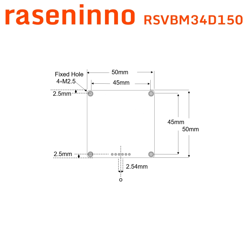 raseninno ミリ波レーダー物体検出センサーモジュール RSVBM34D150 4D 人の存在モーション追跡スマートライフホームオートメーション