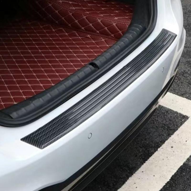 Pelindung Bumper belakang mobil, Strip pelindung perekat Anti gores, pelindung Sill masuk pintu bagasi, pelindung Bumper belakang mobil untuk