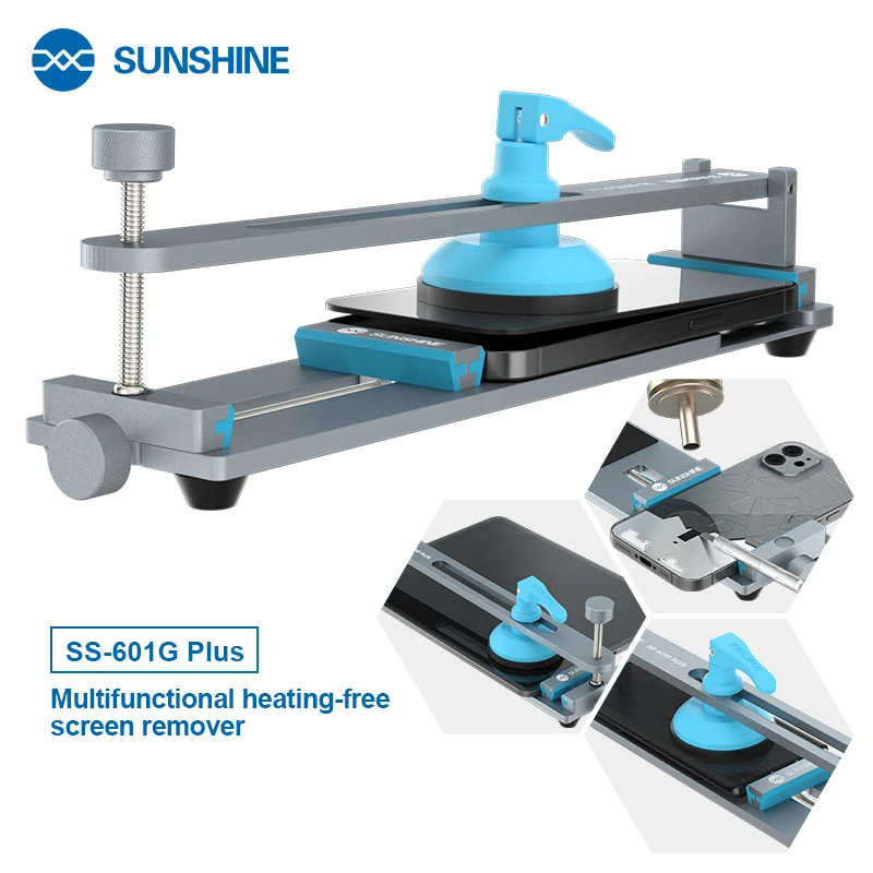 SUNSHINE SS-601G Plus layar LCD, Pencabut layar LCD multifungsi bebas pemanasan untuk ponsel dan tablet