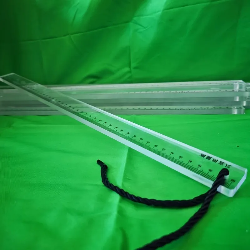 1-Pack 51cm Precision Scale Ruler, Durable 20-Inch Measurement Tool for Office and School