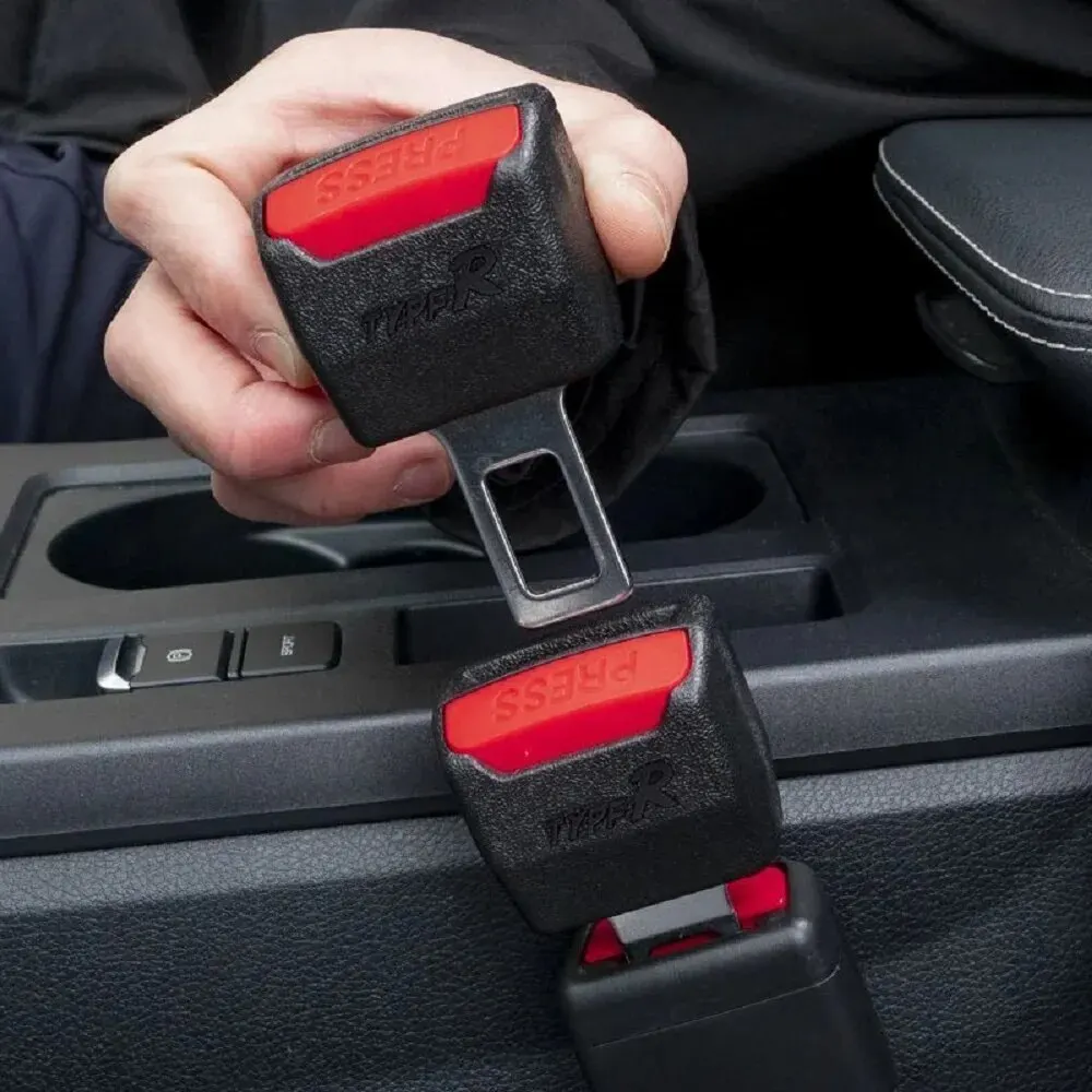 2 Stück Auto-Sicherheitsgurt-Clip-Verlängerung, Sicherheitsgurt-Schloss, Schnalle, Stecker, dicker Einsatz, Steckdose, Verlängerung, Sicherheitsschnalle