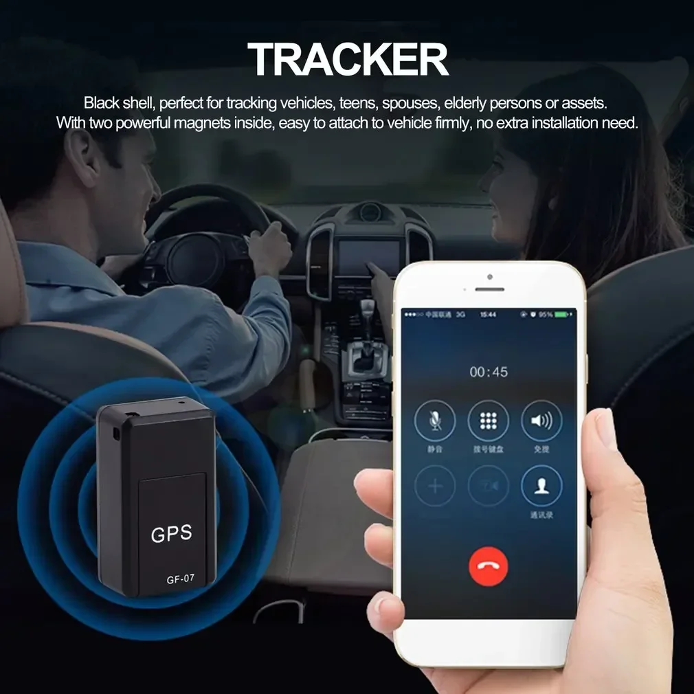 GPS Tracker Starke Magnetische Auto Tracking Anti-Verloren Anti-Diebstahl Ausrüstung Mini Tragbare Präzise Positionierung GPS Locator
