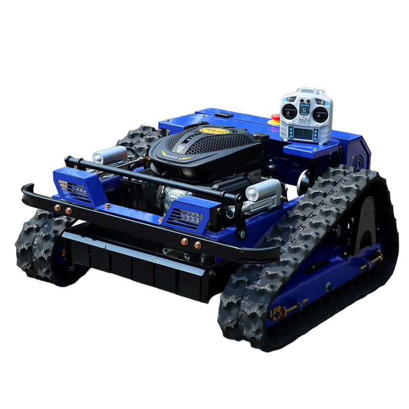 Aangepaste versie Hoog rendement afstandsbediening tractorgrasmaaier Multi-scenario-toepassingen voor grassnijden