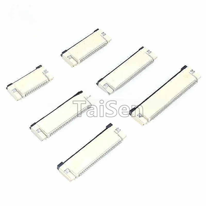 10 PZ Connettore FPC Passo 0,5 MM 40P Flip-Top Contatto Inferiore 8/10/14/20/24/26/28/30/45/50/54P