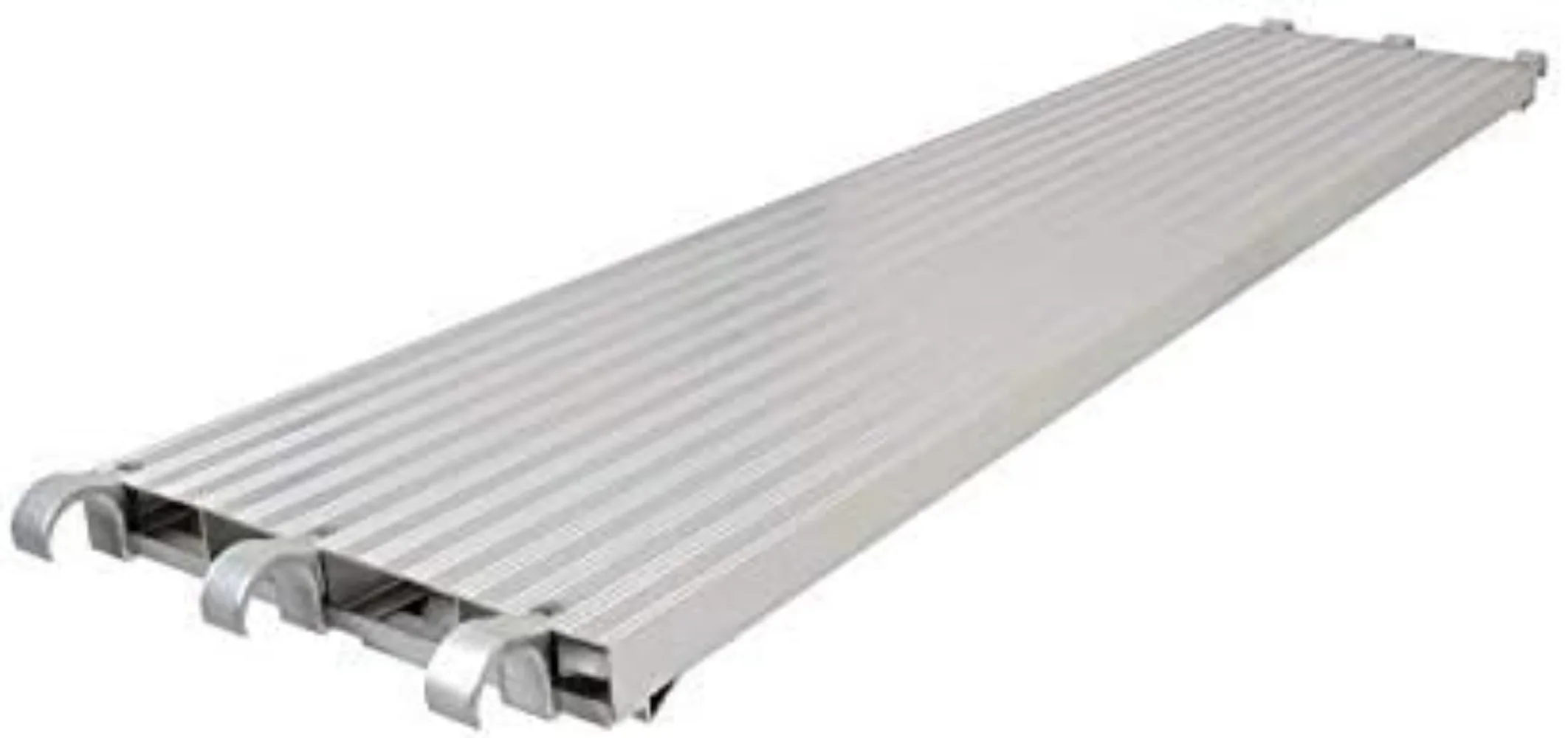 Scaffold All Aluminum Deck 75 lb sper Sq. Ft. Rated 19-1/4" Wide by 7' Long