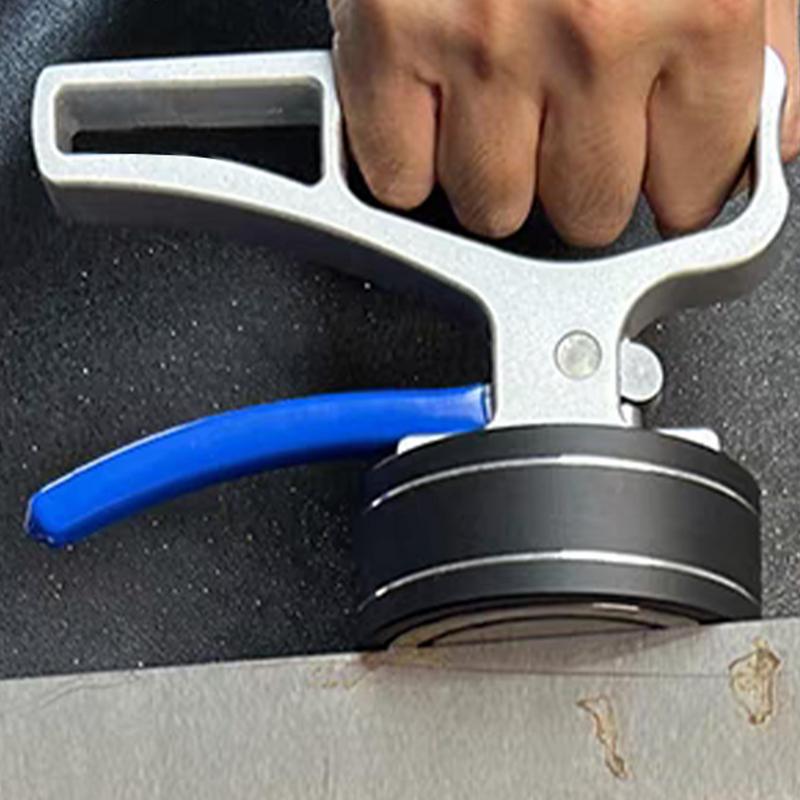 Ferramenta levantadora magnética, alça magnética poderosa, utensílios multiuso pesados, liberação rápida, coletor portátil, suporte manual para metal