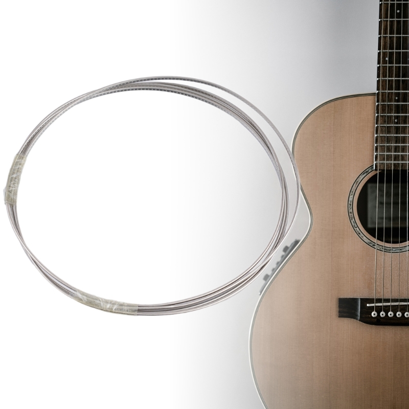 1 Cuộn Bạc Đàn Guitar Điện Phím Đàn Dây Đàn Guitar Cần Đàn Dài 2.5 1.6-2.9 Mm 69HD
