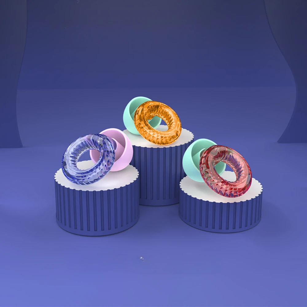 Transparent Silicone Noise Reducing Earplugs Reusable Waterproof Swimming Earplug Hearing Protection Sound Insulation Products