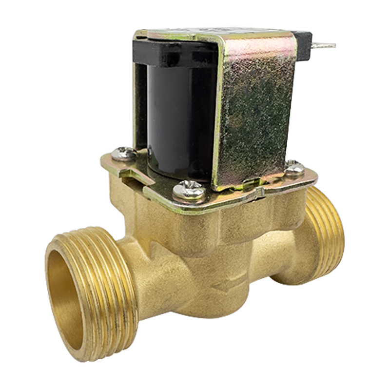 Válvula solenóide de latão normalmente fechada g3/4 "ac 110/220v dc 5/12/24v para controle de água válvulas de água de comutação magnética