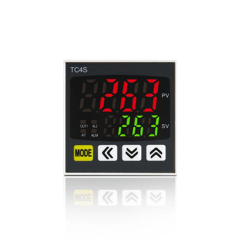 Termostato Digital SSR + salida de relé entrada Universal TC4S TC4H TC4M PID regulador de temperatura relé SSR 110VAC 220V