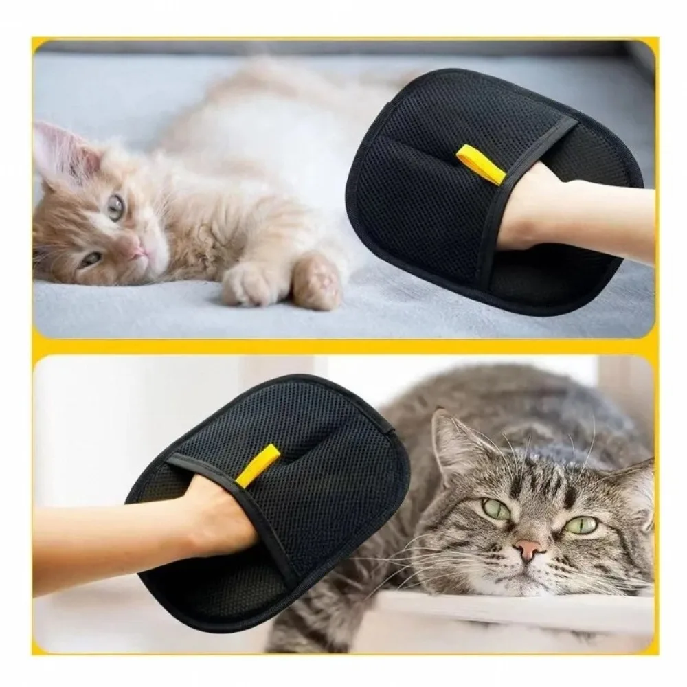Pet Hair Cleaning And Collection Gloves Pet Double-sided Multi-functional Beauty Glove Tool Reduce The Pressure Of Pet Ownership
