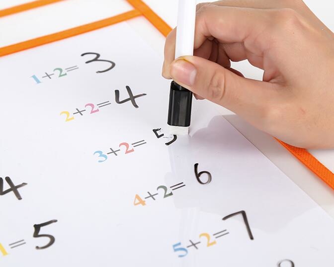 10 個透明ドライブラシバッグキッズクラフト製図板絵画落書き着色学習教育玩具子供のためのギフト