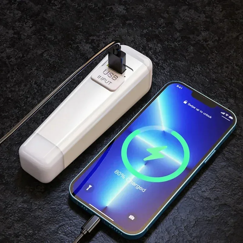 Mini LED Flashlight USB Rechargeable Flashlights Emergency Light Small Torch Pocket Flashlight Super Bright Torch