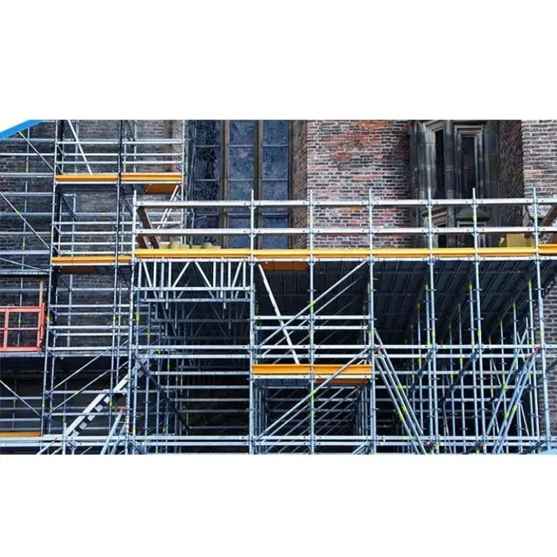 Aluminum Alloy Movable Scaffolding Hot Dip Steel Prop Formwork Shoring Jack Stage Galvanized Folding Scaffold