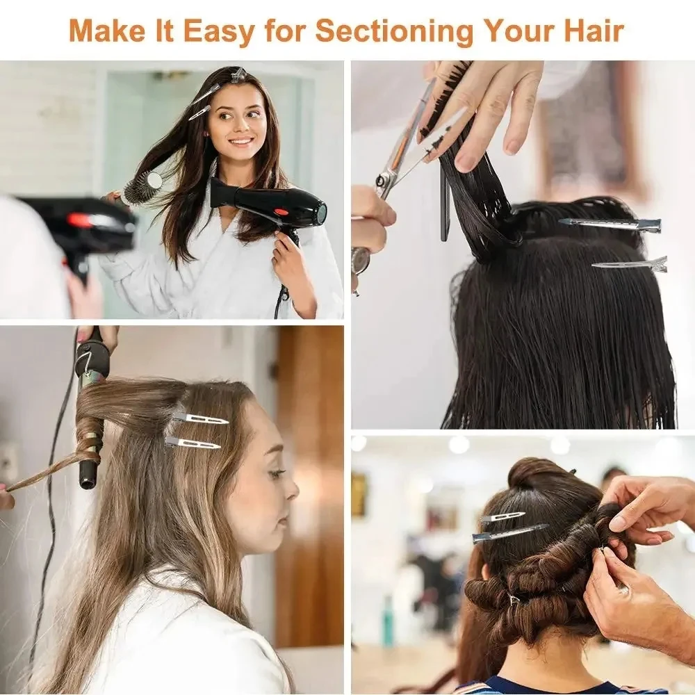 20/50 個プロフェッショナルレディースサロン固定ヘアピン 4.5 センチメートルカール金属ヘアクリップ毛根ふわふわクリップ DIY ツールヘアアクセサリー