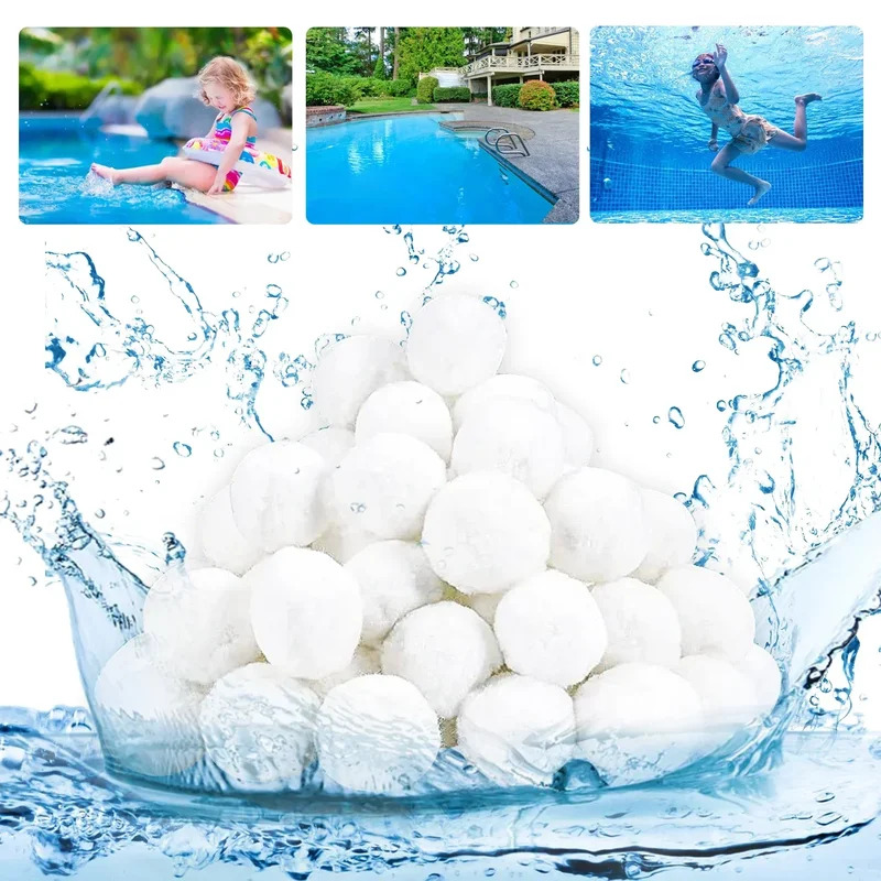 Schwimmbad Filter Reinigung Ball Wasser Reinigung Faser Abwasser Behandlung Aquarium Filter Baumwolle Ball