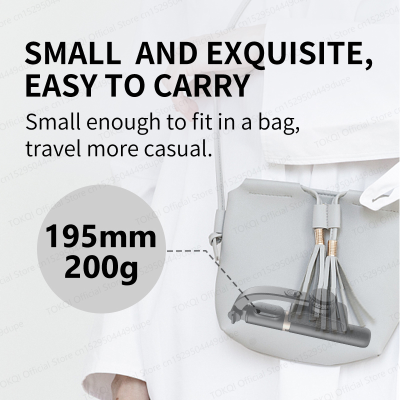 Q08 Handheld Gimbal Stabilizer Portable Selfie Stick with Bluetooth Remote for Samsung Xiaomi Smartphone iPhone Shooting Vlog