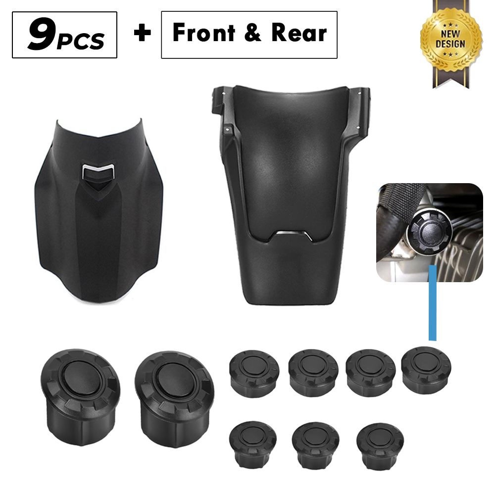 Phía Sau Mặt Trận Fender Cho Xe BMW R1200GS R1250GS R 1250 GS LC Adv Chắn Bùn Phiêu Lưu Fender Ốp Dẻo Bảo Vệ Xe Máy Phần 2013-2022