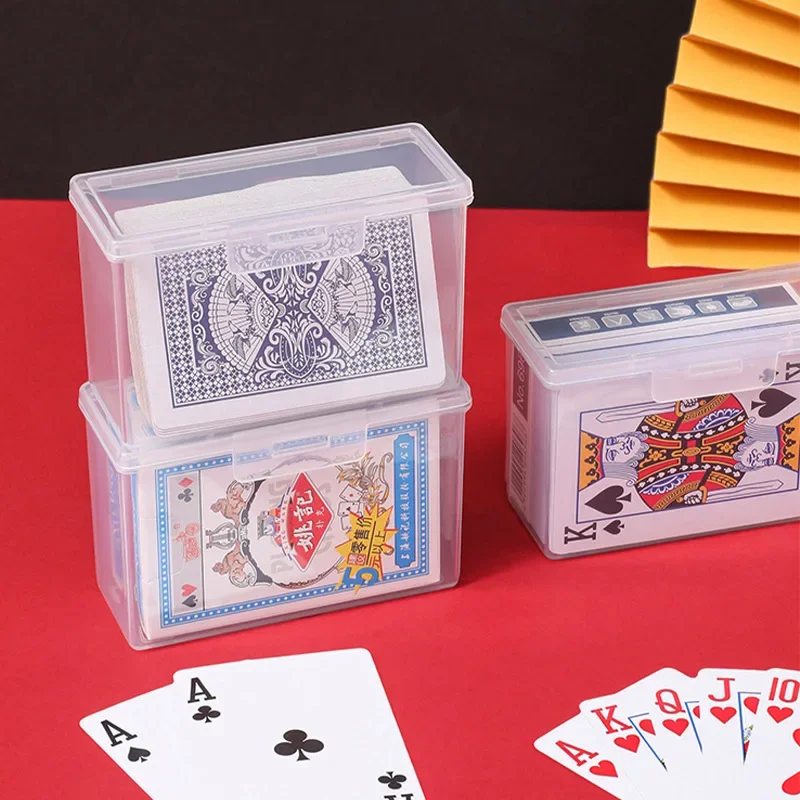 Speelkaart Transparante plastic opbergdoos Ultraman Game Card ID-kaart Kaart Kaart Kaart Visitekaartje opslag