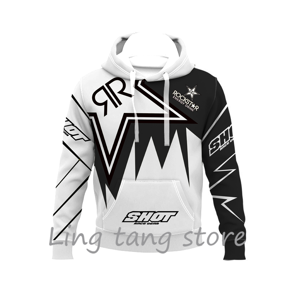Sudadera con capucha informal para hombre, jersey con estampado 3D para entusiastas de los deportes todoterreno, para exteriores, Hip-Hop, carreras, Rally, otoño/invierno, 2023