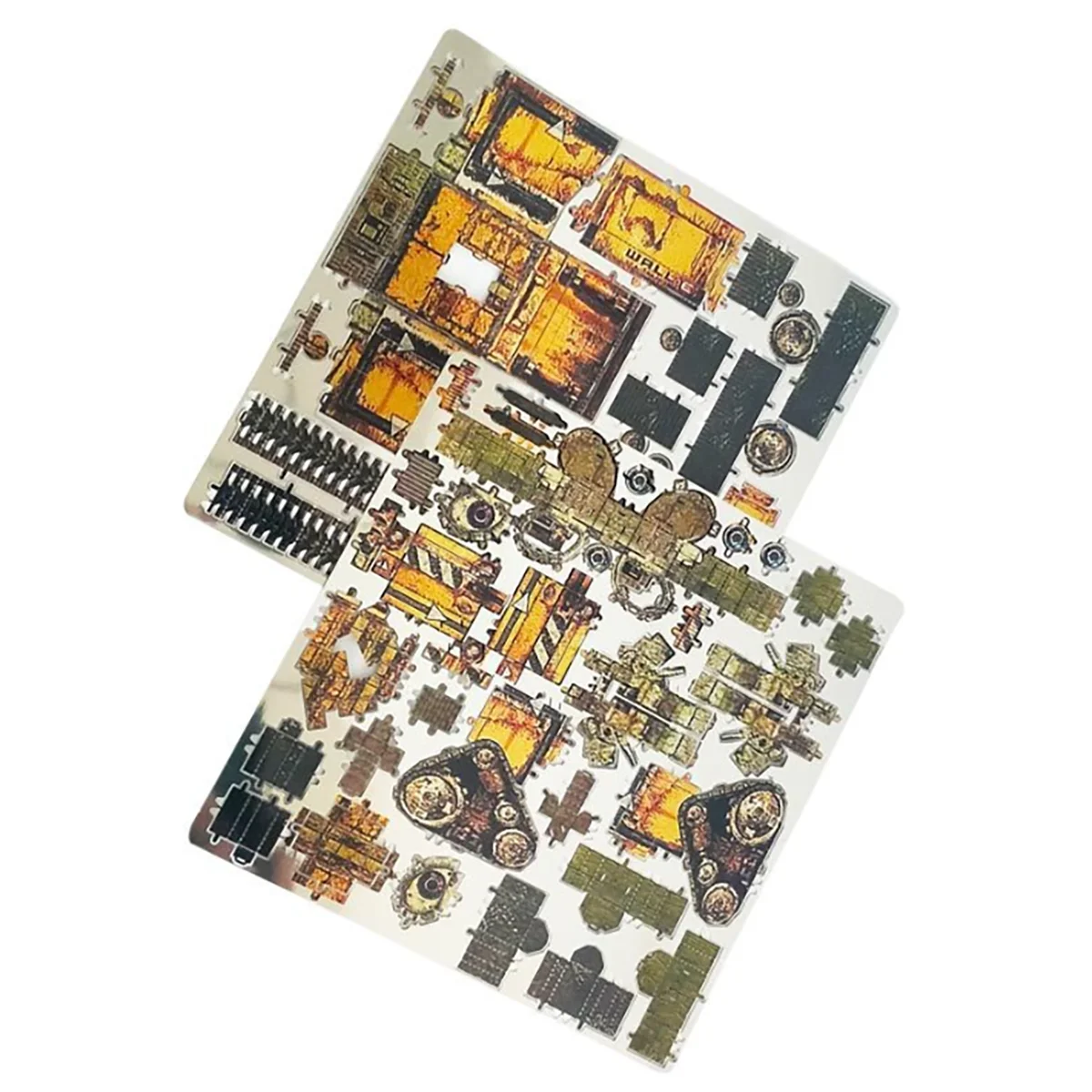หุ่นยนต์ 3D โลหะปริศนาชุด DIY เลเซอร์ตัดปริศนาจิ๊กซอว์ของเล่นสําหรับเด็ก
