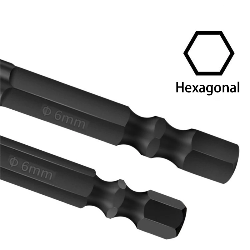 7 ชิ้น Hex Masonry เจาะ Bits 1/4 Shank ไทเทเนียมเหล็กโลหะเจาะข้ามสําหรับแก้วเซรามิคคอนกรีตอิฐ Hard เจาะชุดเครื่องมือ Bit