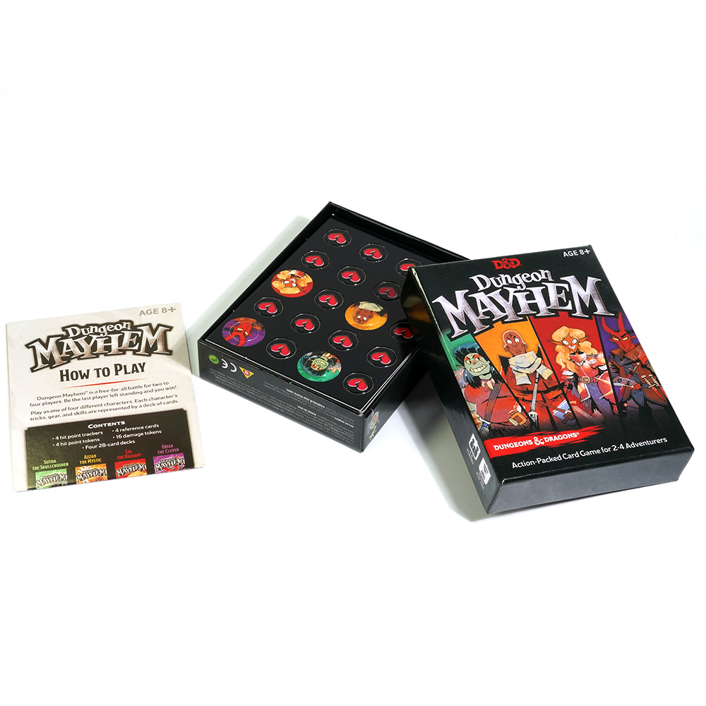Dungeon Mayhem Dungeons Dragons Kaartspel 120-kaarten Bordspel Monster Madness Party Game voor vrienden en familie