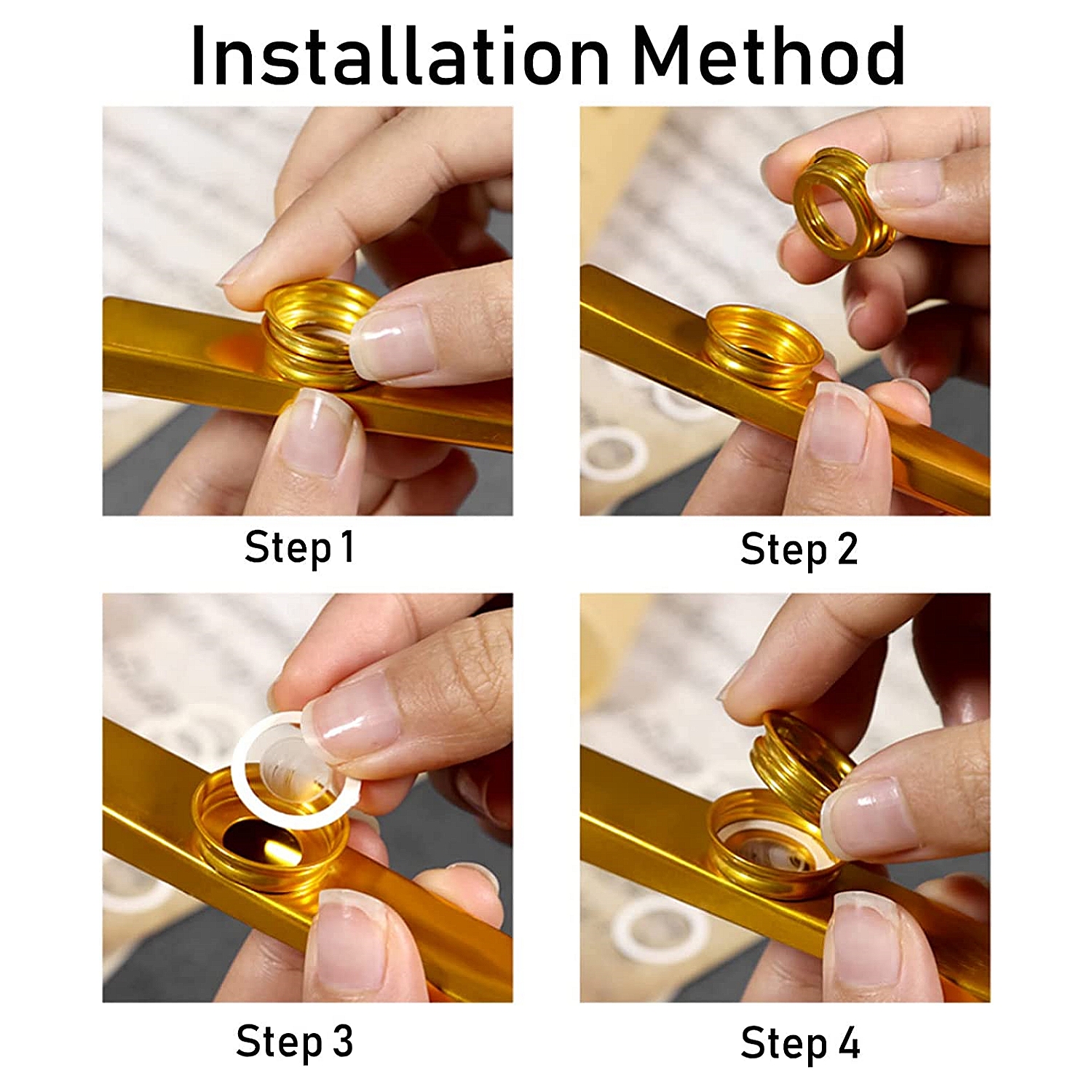 โลหะ Kazoo เครื่องดนตรีขลุ่ยไดอะแฟรมปาก Kazoos เครื่องดนตรี Good Companion สําหรับกีตาร์