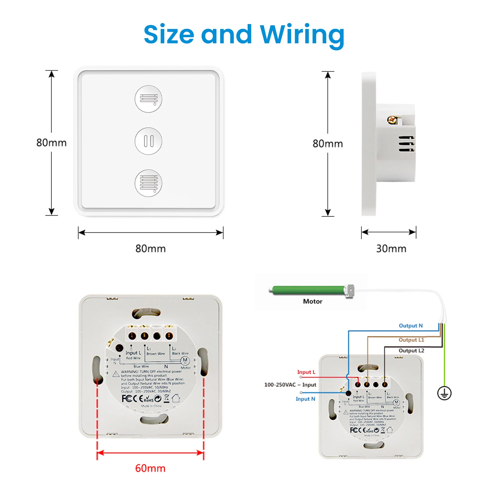 LoraTap Tuya Smart Life ZigBee 3,0 persianas enrollables interruptor de escena control remoto Google Alexa Echo asistente de hogar