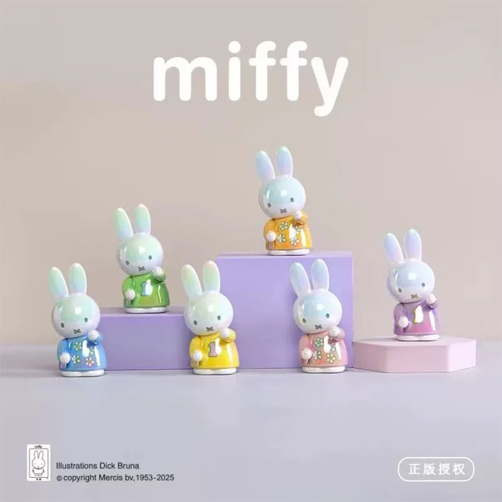 Новая стойка для хранения Kawaii Miffy, стеллаж для хранения украшений для куклы, серия моделей, фигурки, игрушечная кукла