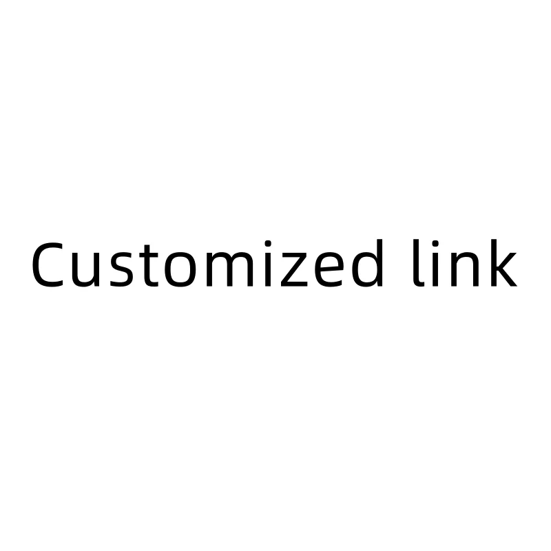 Customized link for lighting fixtures