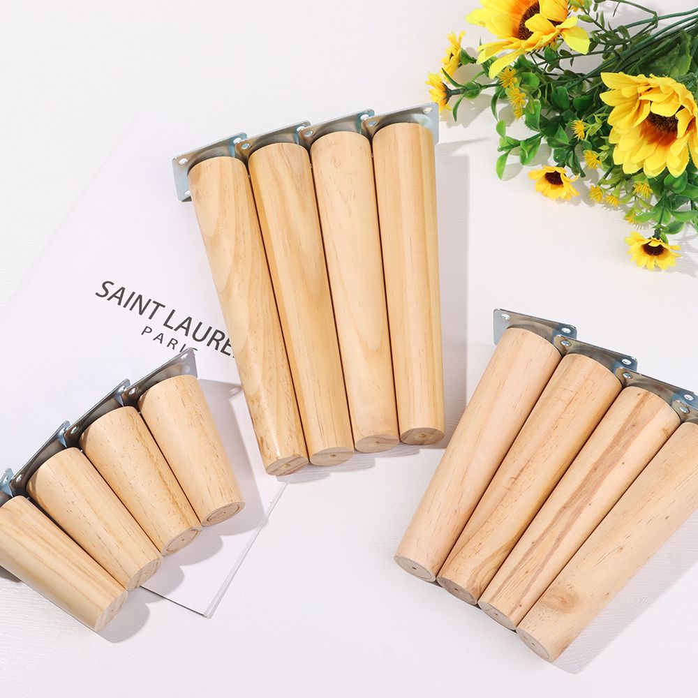 4 шт., конические ножки 8-20 см