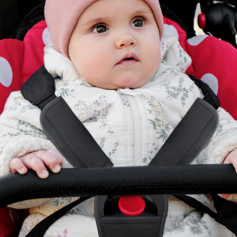 Almofadas de cinto de segurança do carro de segurança do bebê universal carrinho de bebê alça de ombro cobre macio cinto de segurança do carro almofada pram ombro guarda almofadas