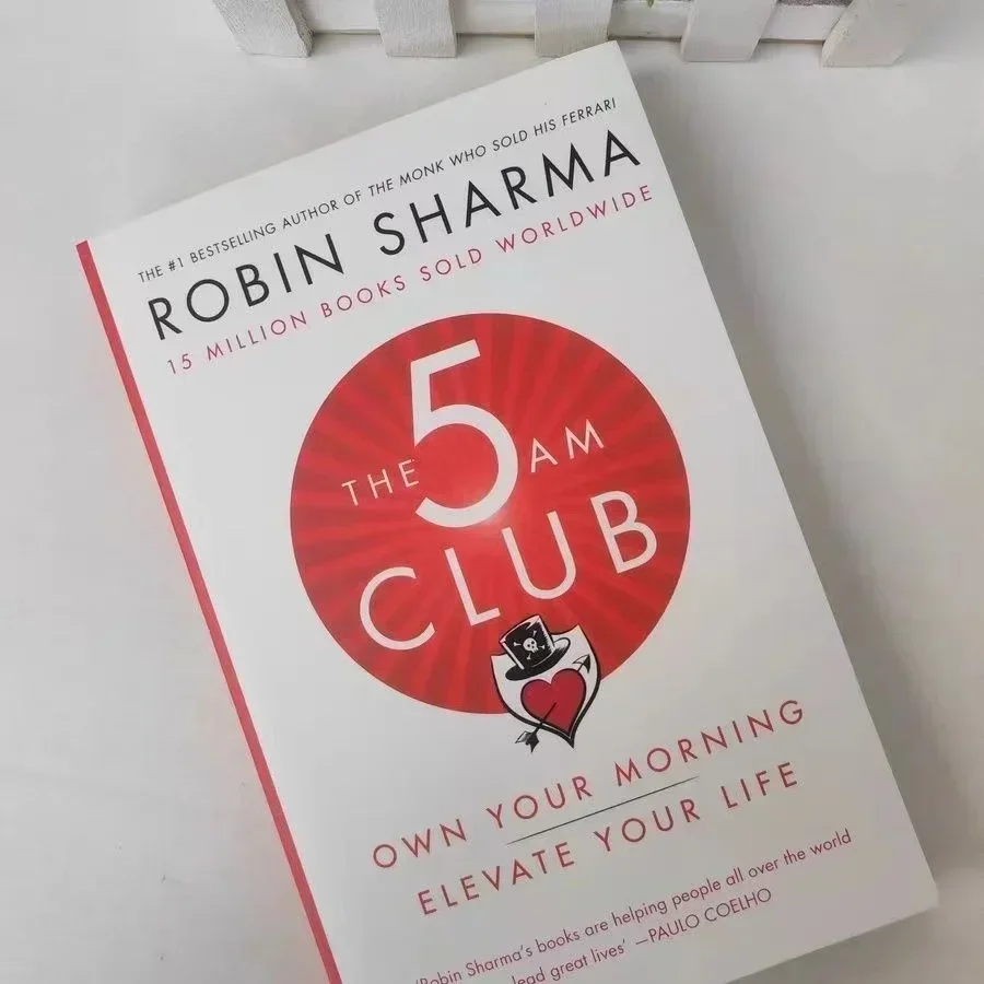 ロビンシャルマによる午前5のクラブ,英語の本,あなたの朝を所有し,あなたの人生を向上させましょう