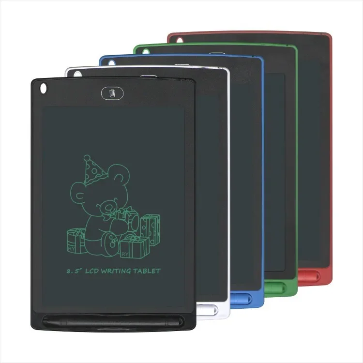 6.5/8.5/นิ้ว LCD เขียนแท็บเล็ตกระดานวาดภาพเด็ก Graffiti Sketchpad ของเล่นลายมือกระดานดํา Magic Drawing BOARD ของเล่นของขวัญ