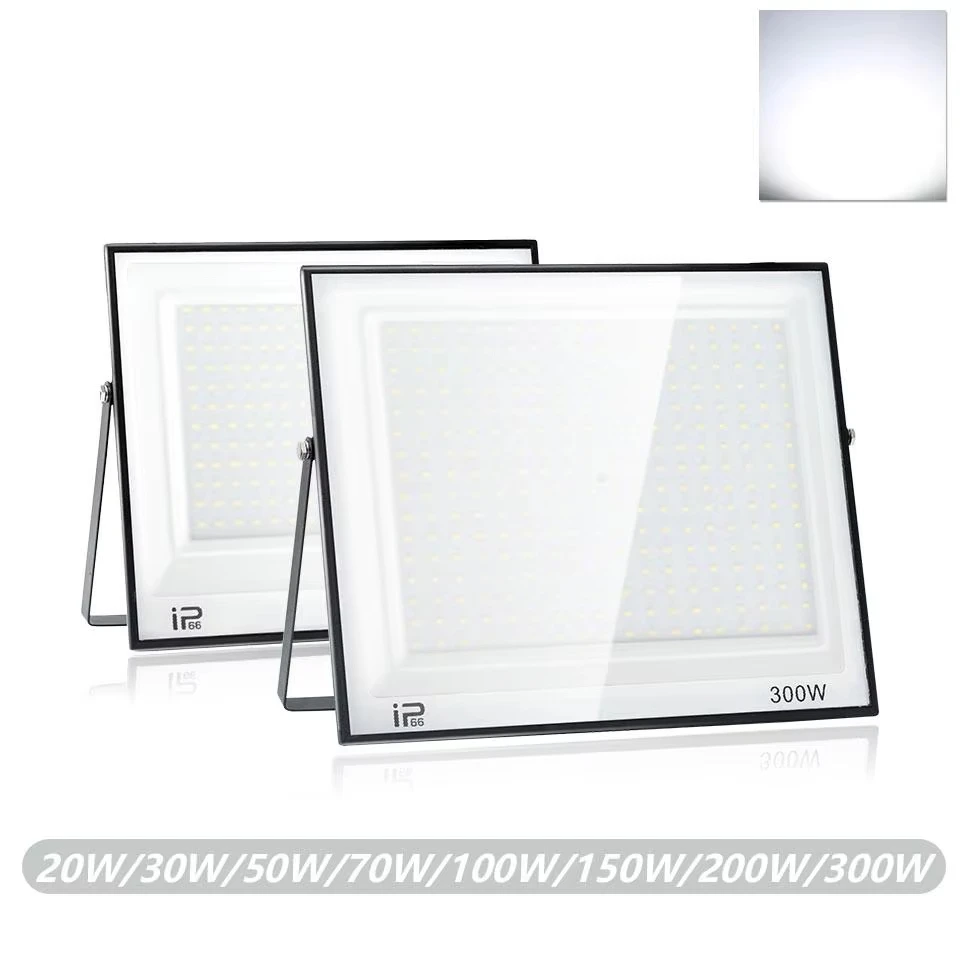 Reflector LED AC110V/220V, lámpara LED con Sensor para exteriores, impermeable, 70W, 100W, 150W, 200W, 300W, para jardín, calle, luz exterior