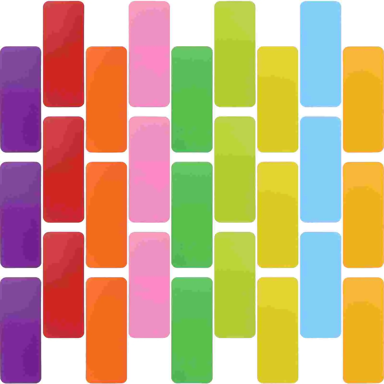 72Pcs Magnetic Label Labels For Whiteboard Bagged Dry Erase Refrigerator Magnets Magnetic Dry Erase Label Card Name Plate Tags