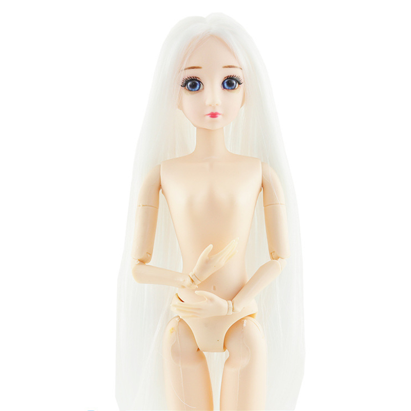 30Cm Thời Trang Đồ Chơi Búp Bê Cho Bé Gái 1/6 BJD Búp Bê Cơ Thể Trang Điểm 3D Đôi Mắt Đẹp Công Chúa Cho Bé Gái giày Búp Bê Nhựa Tự Làm Đồ Chơi Cho Bé Gái