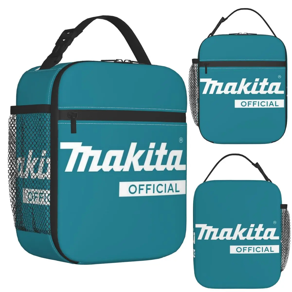 Makitas Insulated Lunch Bag for Women Picnic Storage Food Boxes Portable Container Cooler Thermal Lunch Box Tote