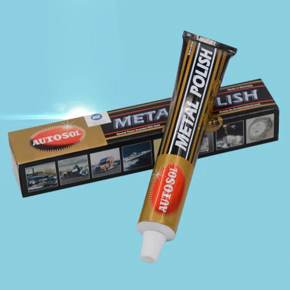 Agent de polissage pour métaux, couteau à crème, Machine à polir, fournitures de cire, pâte de polissage professionnelle, dissolvant d'oxyde de rouille, outil de nettoyage 50g