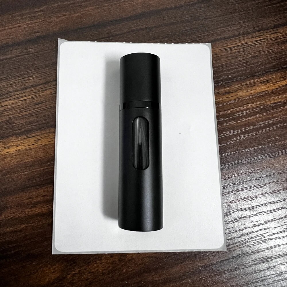 Botella de Perfume recargable de vidrio de 5ml con bomba de aroma en aerosol, envases cosméticos vacíos de viaje portátiles, Mini botella atomizadora en aerosol