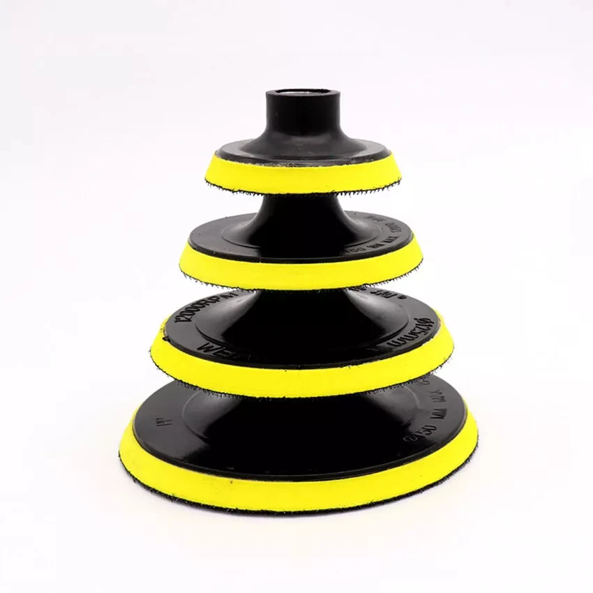 3/4/5/6/7inch 80/100/125/150/180mm Backing Pad Sanding Holder Disc Hook & Loop M10 M14 for Angle Grinder Sander Sanding Disc