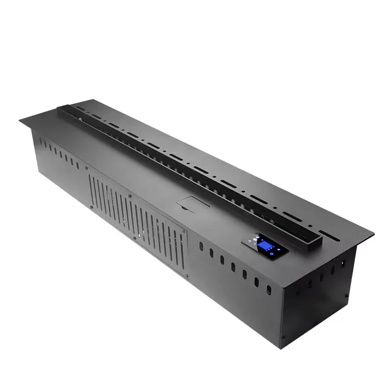 Lareira atomizada 3d com chama de vapor colorida eco decorativa personalizada névoa inteligente lareira elétrica interna de vapor de água