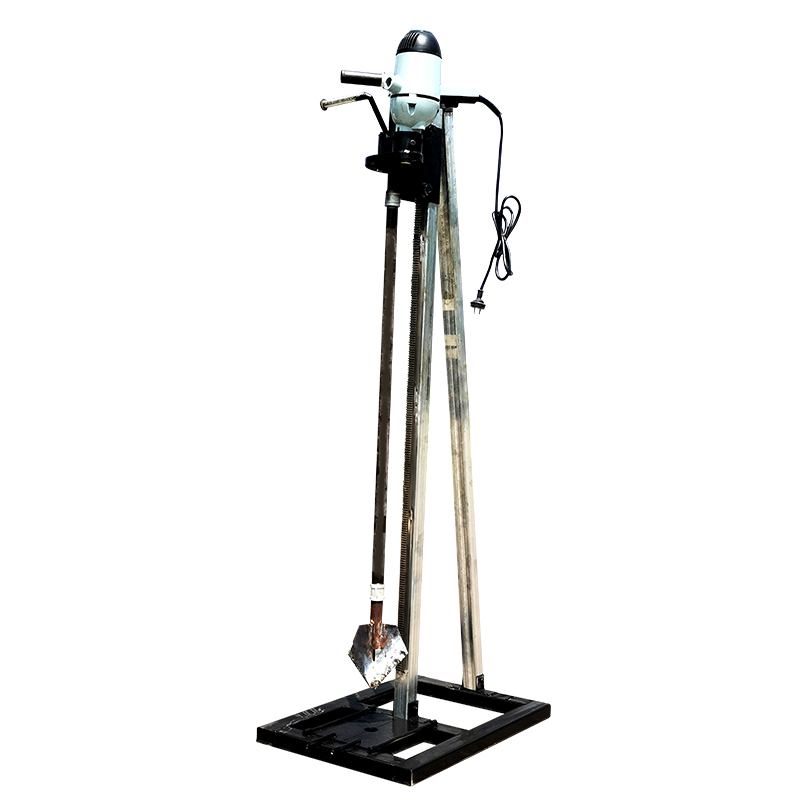 1,5kw,2kwのカスタマイズされたポータブルハンドヘルド電気井戸掘削リグ