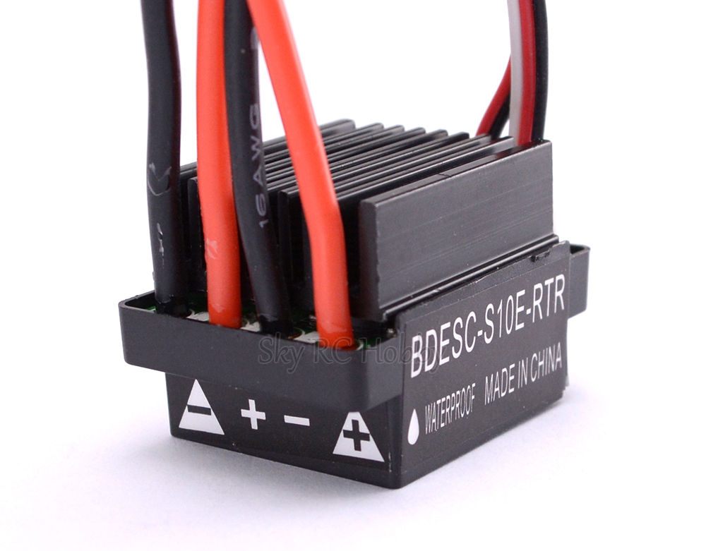Bürstenmotor-Drehzahlregler 320 A mit 5 V 2 A BEC-Bürstenregler für verschiedene Arten von RC-Autos TRX TRX4 TRX6 Autos oder Boote